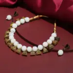 Indian Bridal Wedding Jewelry, Semi-Precious Beaded Design