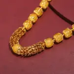 Indian Bridal Wedding Jewelry, Semi-Precious Beaded Design - Image 2