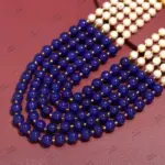 Indian Bridal Wedding Jewelry, Semi-Precious Beaded Design