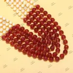 Indian Bridal Wedding Jewelry, Semi-Precious Beaded Design - Image 2