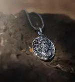 Silver Plated 3D Bajrangbali Hanuman Ji Necklace - Image 3
